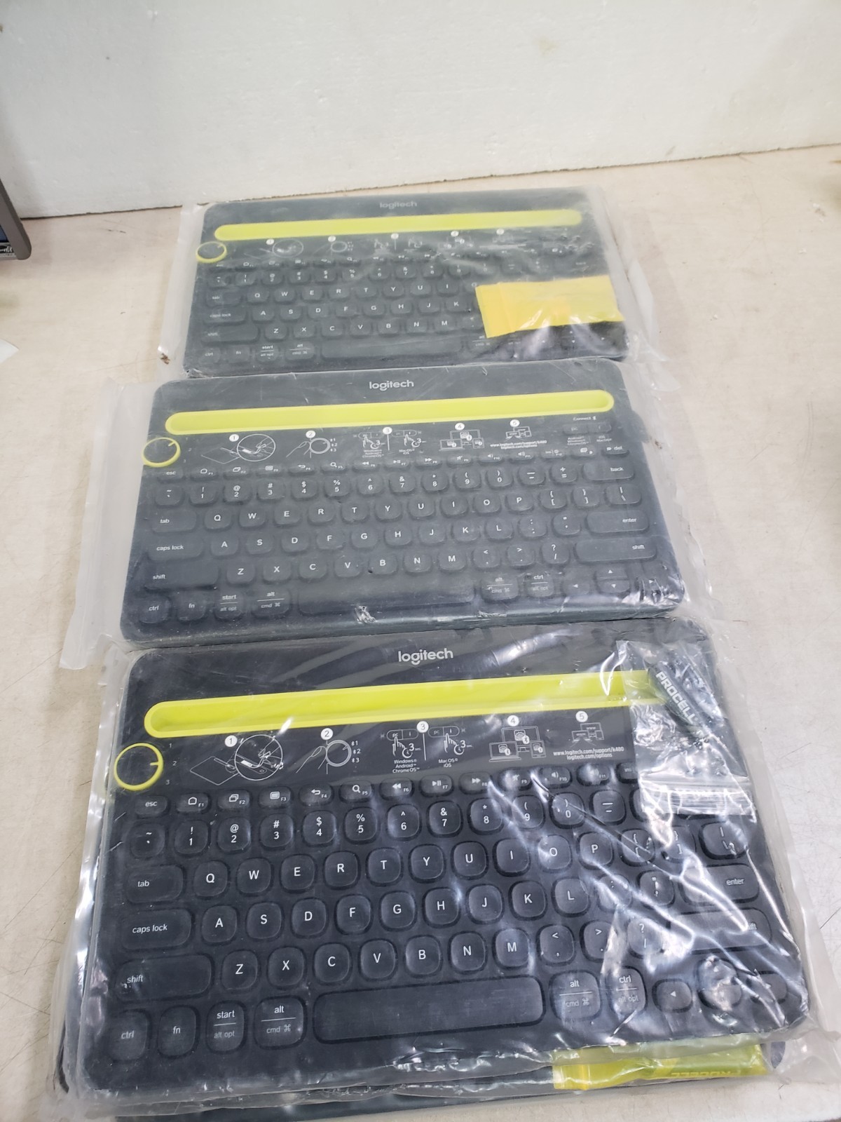 x9 - Logitech K480 Bluetooth Wireless Mini Multi-Device Keyboard 920-006342