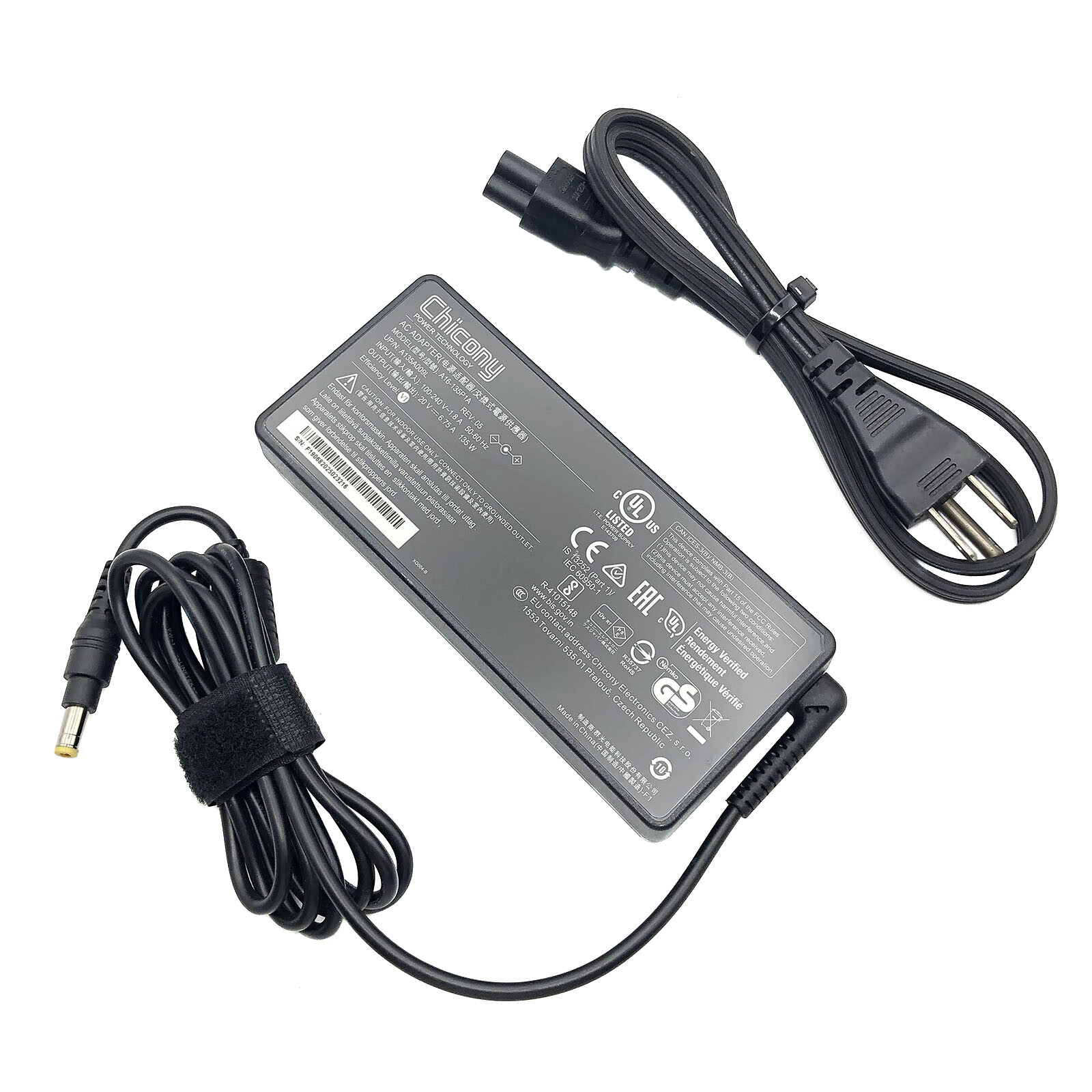 Genuine Chicony AC Adapter for Kensington SD4900P Triple 4k Display Docking