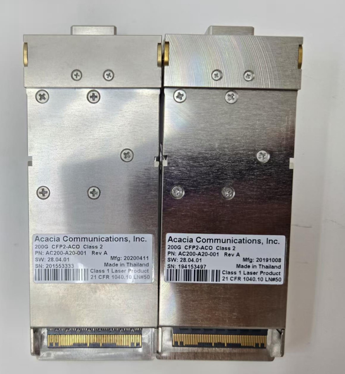 1unit Acacia AC200-A20-001 100G/200G CFP2-ACO Pluggable Coherent Optical Module