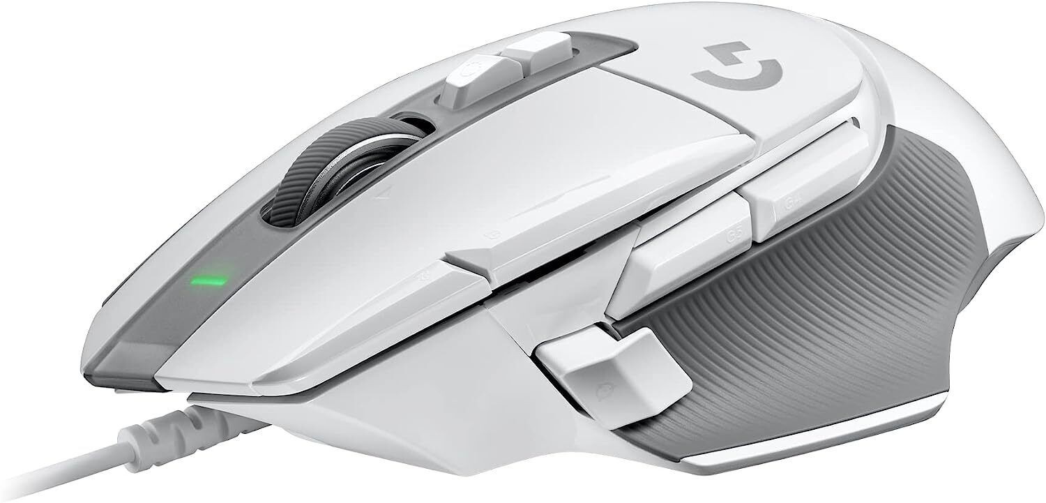 Logitech G502 X Wired Gaming Mouse - White