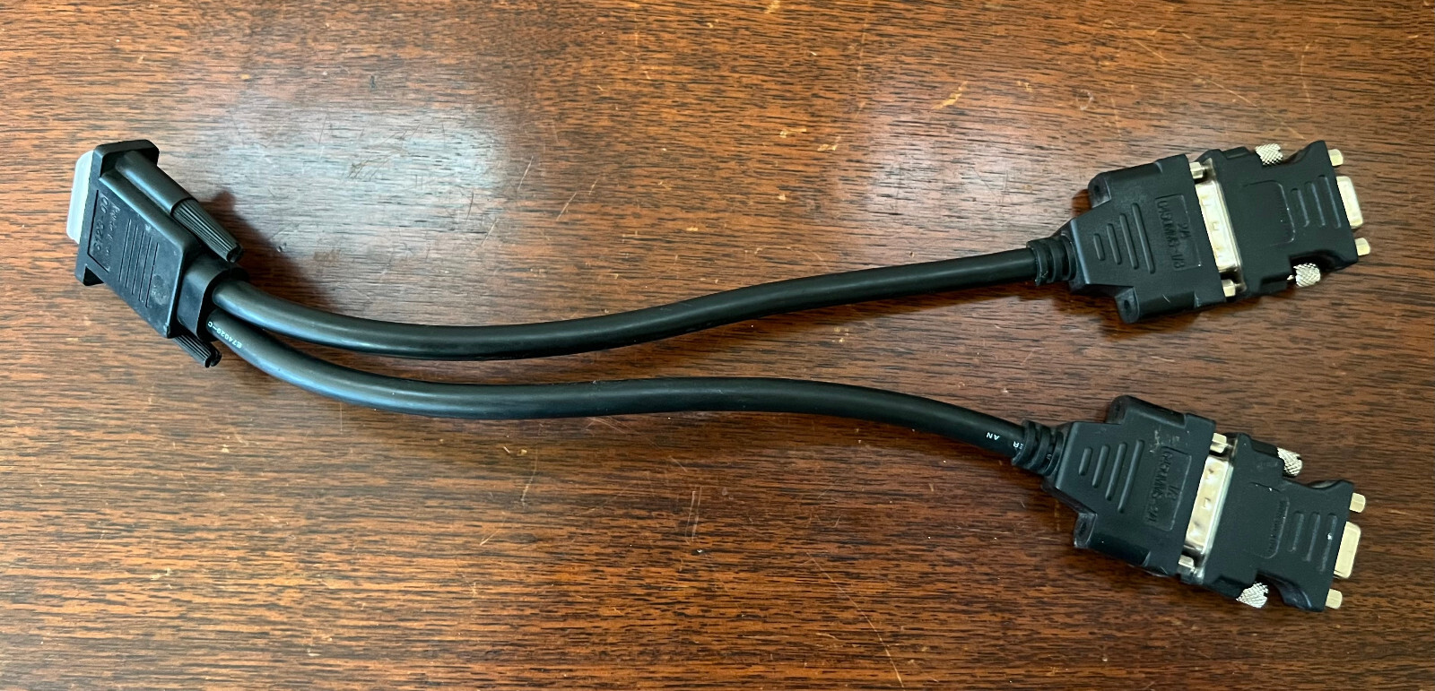 Matrox 16123-00 12" DMS-60 Pin to Dual DVI-I Cables with VGA adapters Brand New