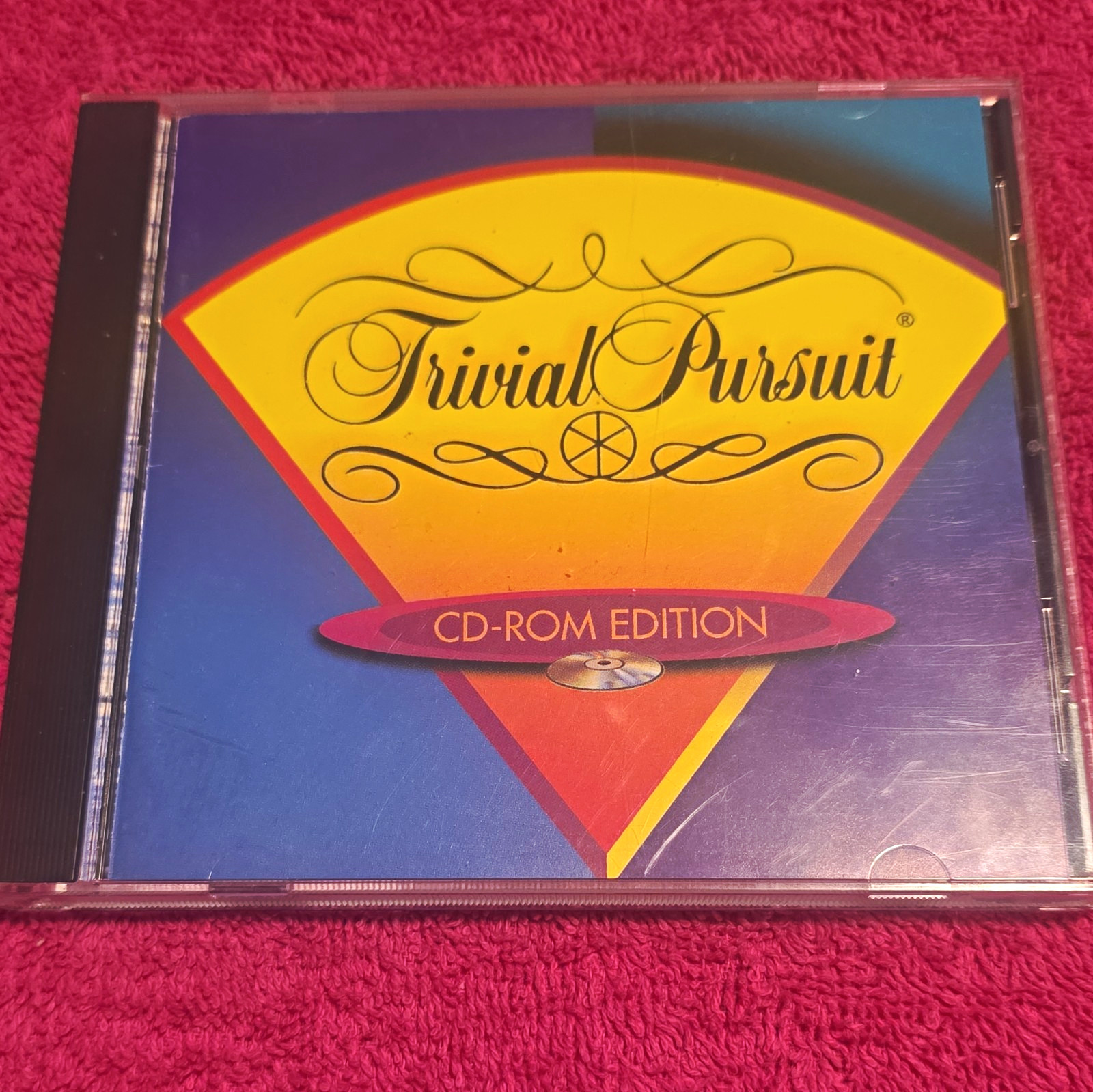 Hasbro Interactive Trivial Pursuit Game PC CD-ROM for Windows w/ Manual 1996