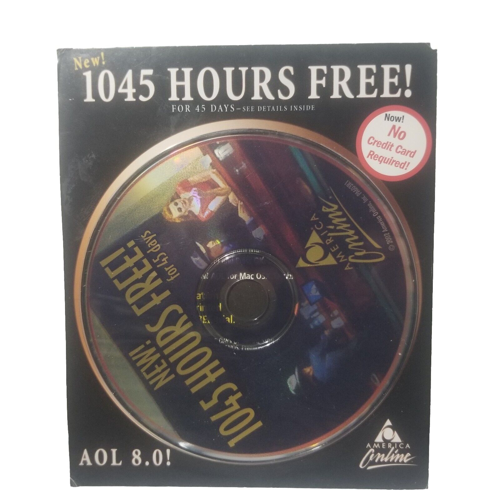 AOL 8.0 Vintage Installation Disc Ft. \
