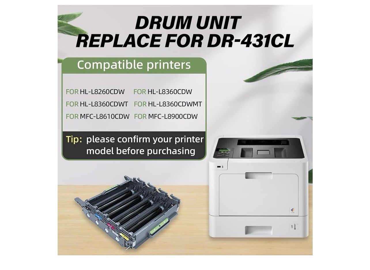 DR431 CL Drum Unit Replacement for Brother Printers
