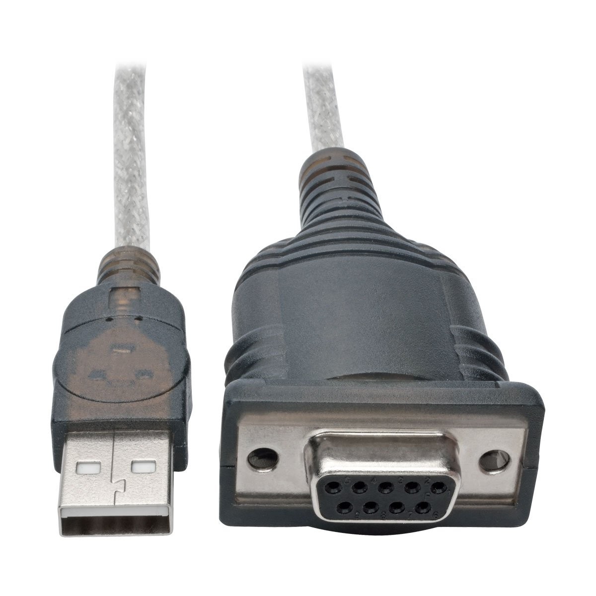 Tripp Lite U20918NNULL 18in USB to Null Modem Adapter M/F FTDI