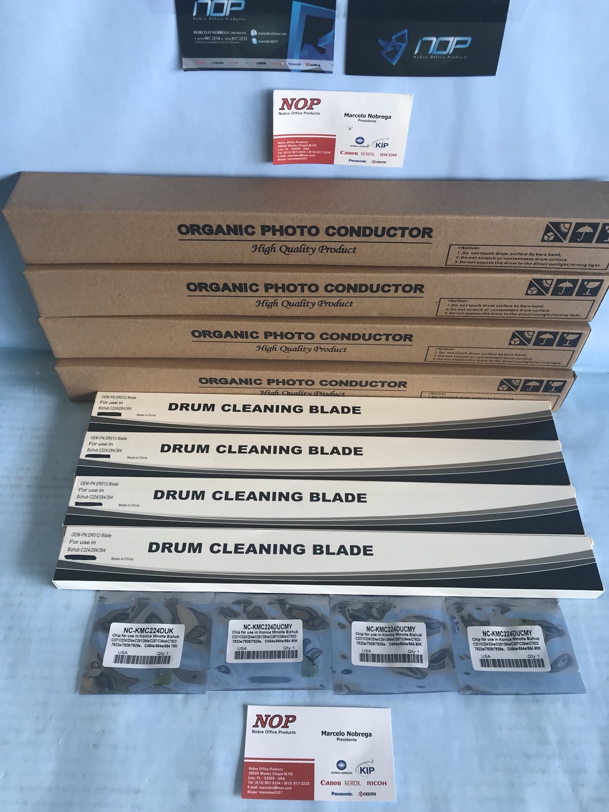 4 Drum Set Konica C308, C368 C458,C558, C658, C258 DR-313 DR313 A7U40RD A7U40TD 