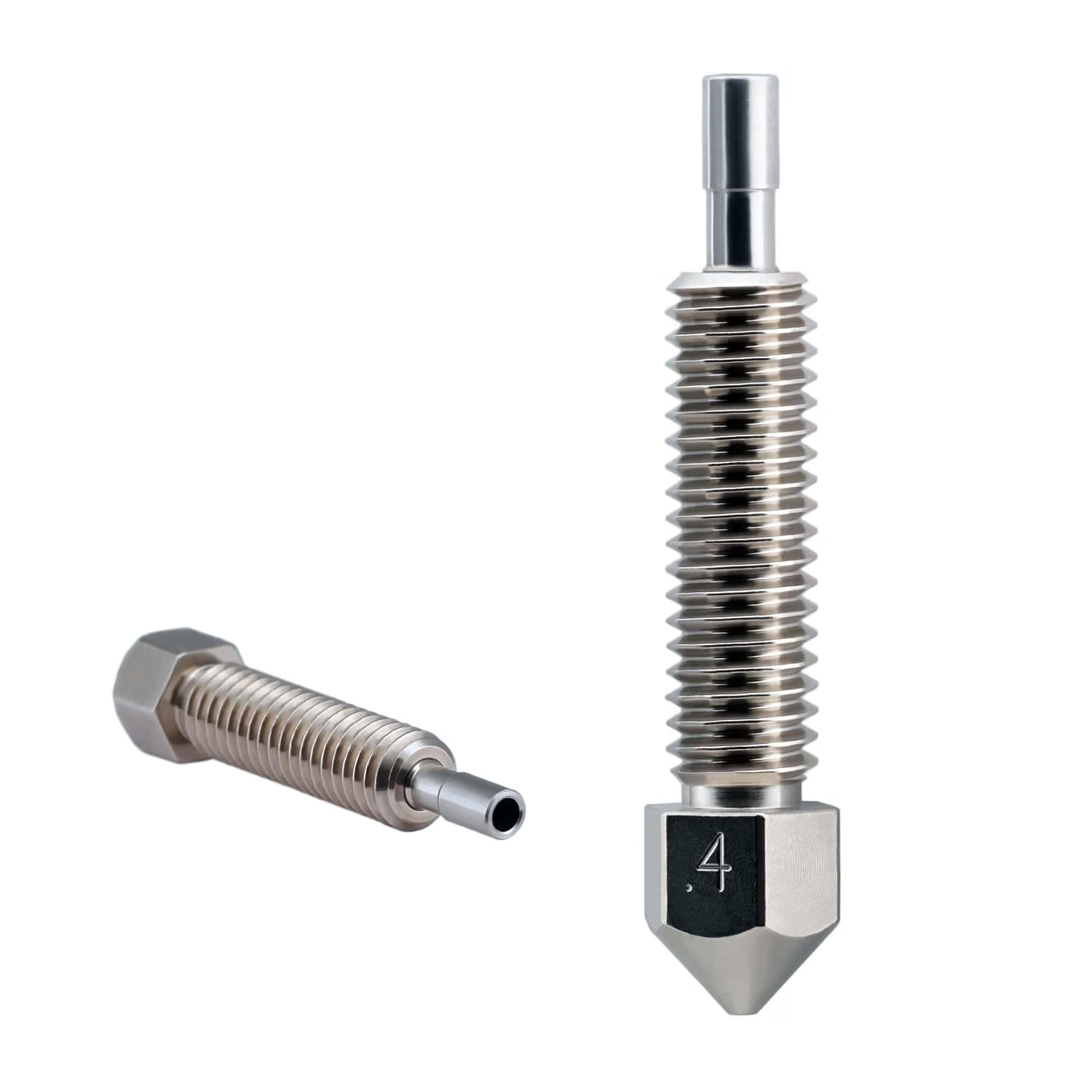Microswiss Brass Plated Nozzle for Flowtech™ Hotend (0.4Mm)