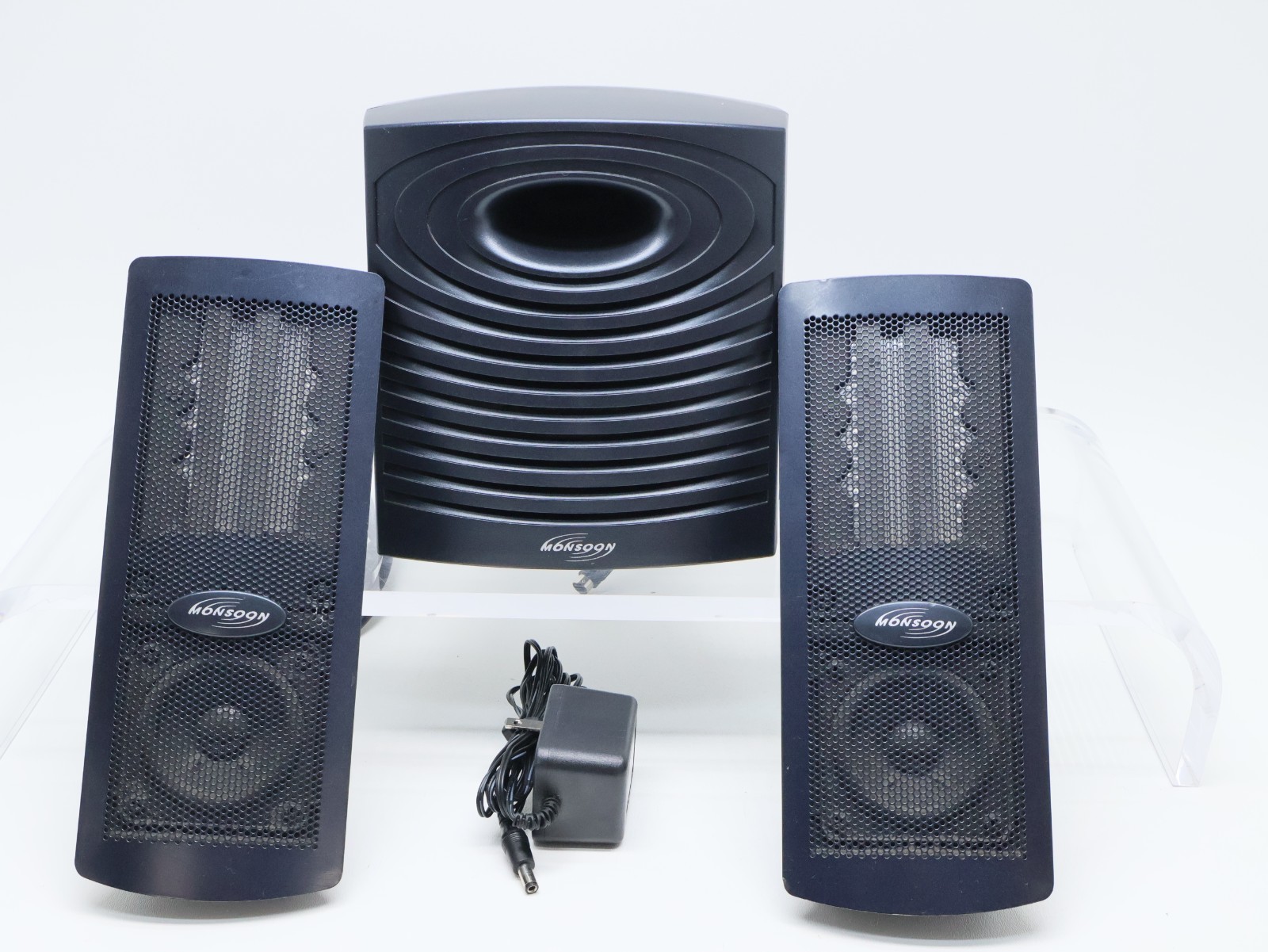 Monsoon MH-500 Flat Panel 2.1 PC / Multimedia Speaker System & Power Supply