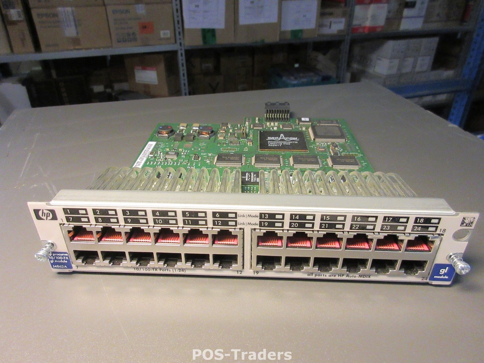 HP ProCurve 4104gl J4887A 4-slot switch chassis network switch EMPTY EXCL MODULE