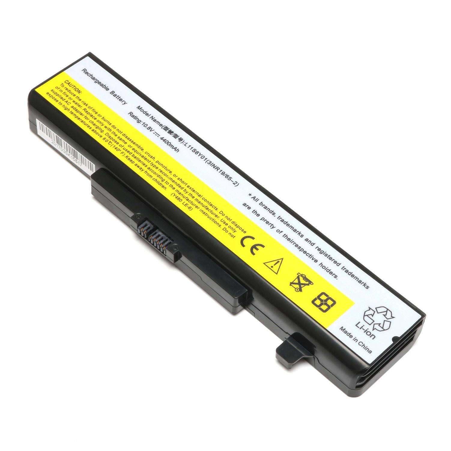 VUOHOEG Z580 Laptop Battery Replacement 10.8V 4400mAh for Lenovo Y480 Y580 New