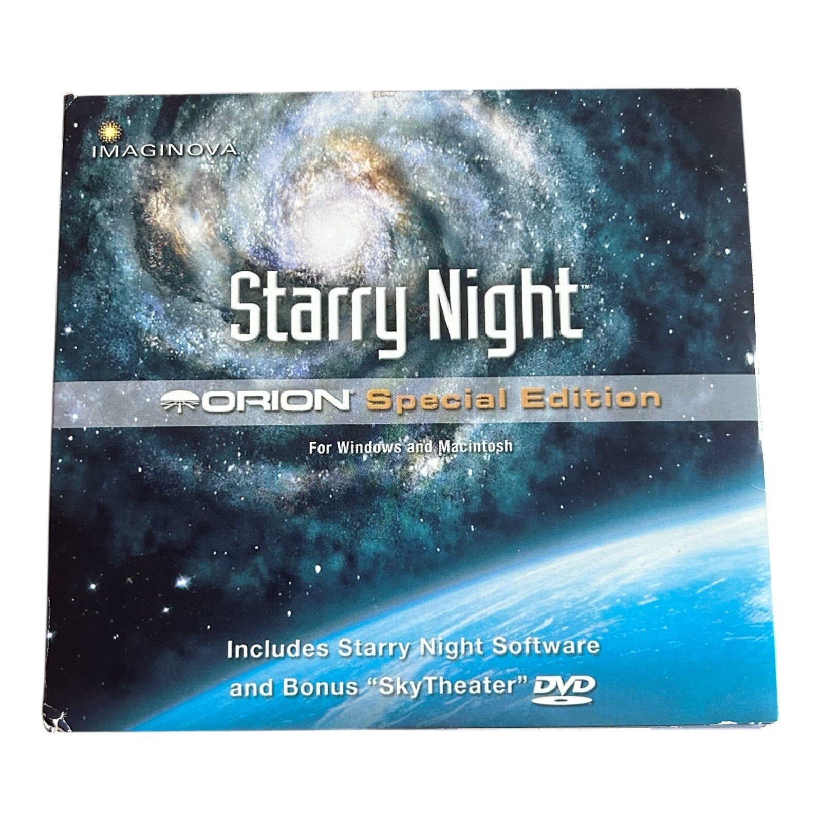 Imaginova Starry Night Sky Explorer Orion Special Edition Win & Mac w/ Bonus DVD