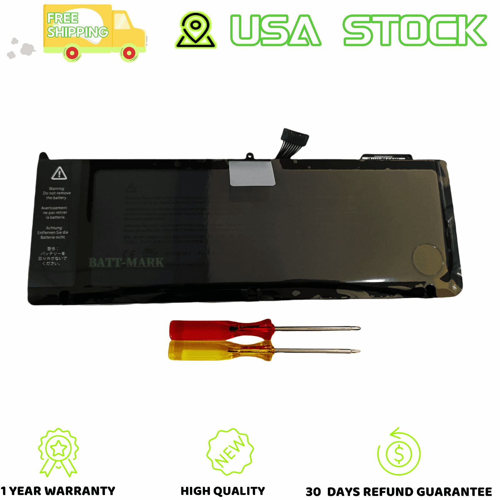 A1382 A1286 (2011 2012) ORIGINAL NEW Battery for MacBook Pro Unibody 15"