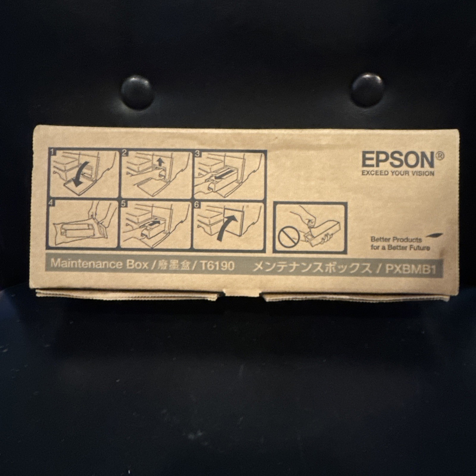Genuine Epson Pro 4900 T619000 T619 Maintenance tank cartridge stylus T6190 619