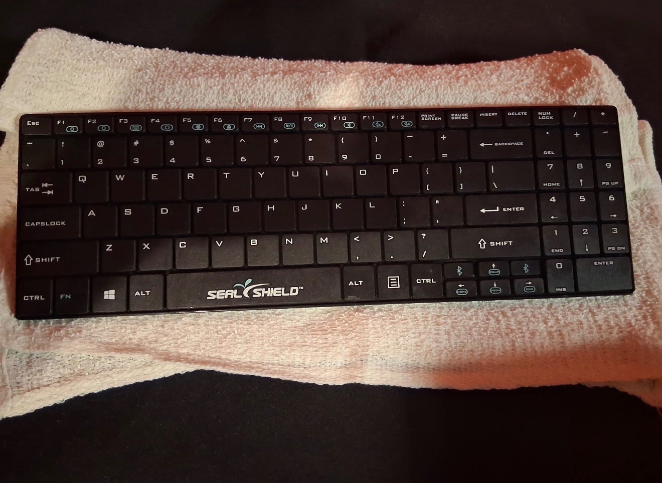 Seal Shield Cleanwip Waterproof Keyboard SSKSV099BTV2 Bluetooth