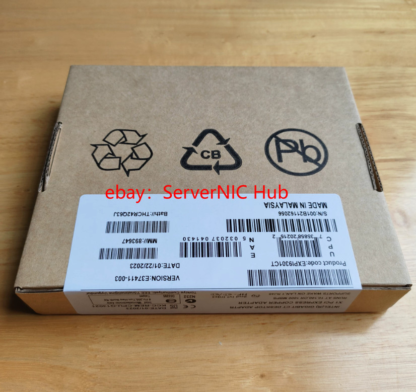New Original Intel 9301CT 1-port Gigabit Network Card Intel 82574L EXPI9301CTBLK