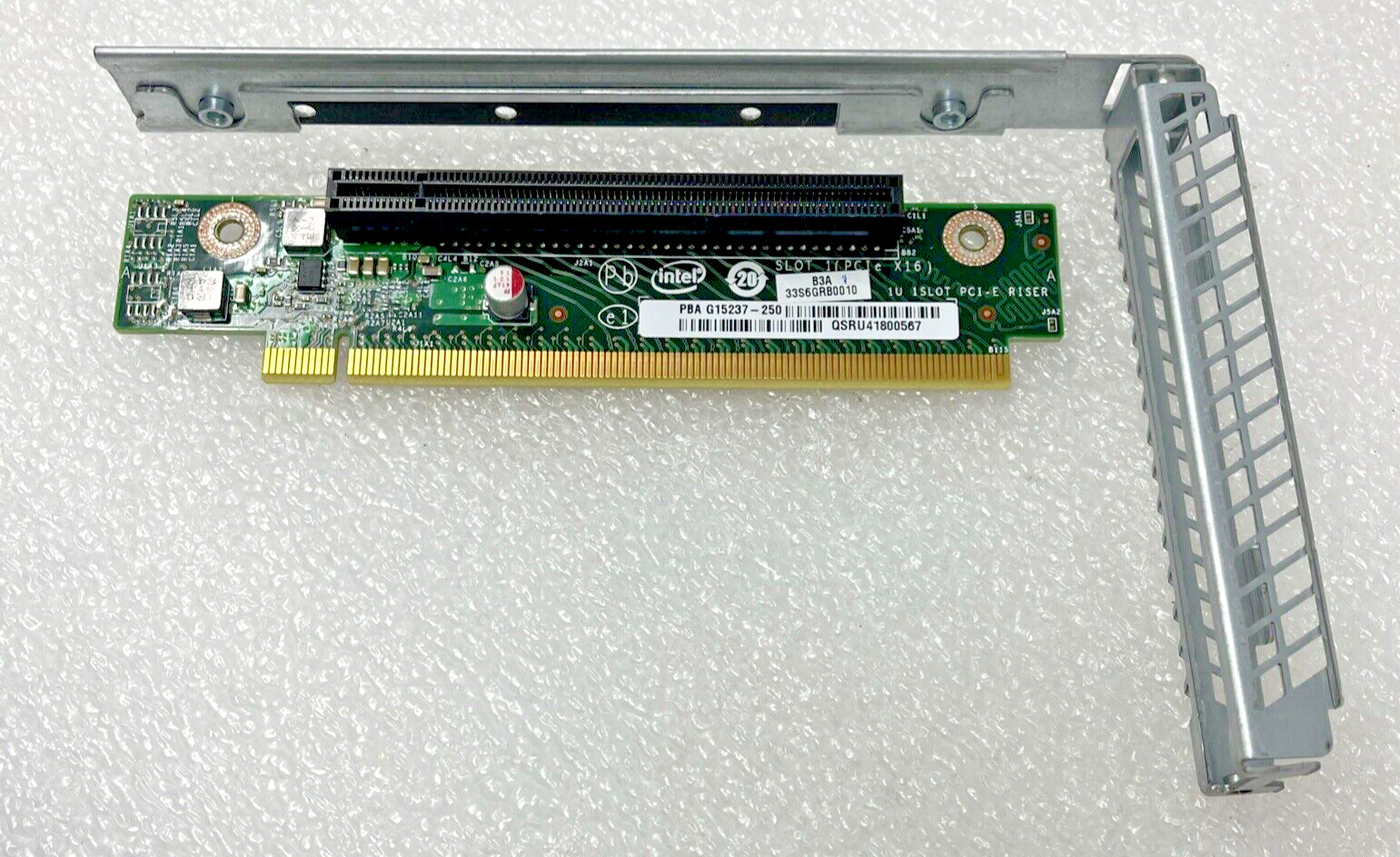 Intel PBA Riser Card PCIe x16 G15237-250, B3A33S6GRB0010 PBA G15237-250 no screw