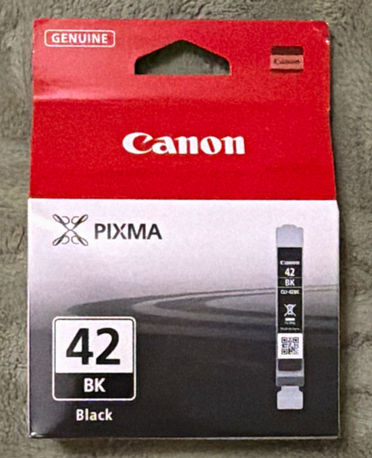 Canon Genuine CLI-42BK Black Ink Cartridge for PIXMA Pro-100 Inkjet