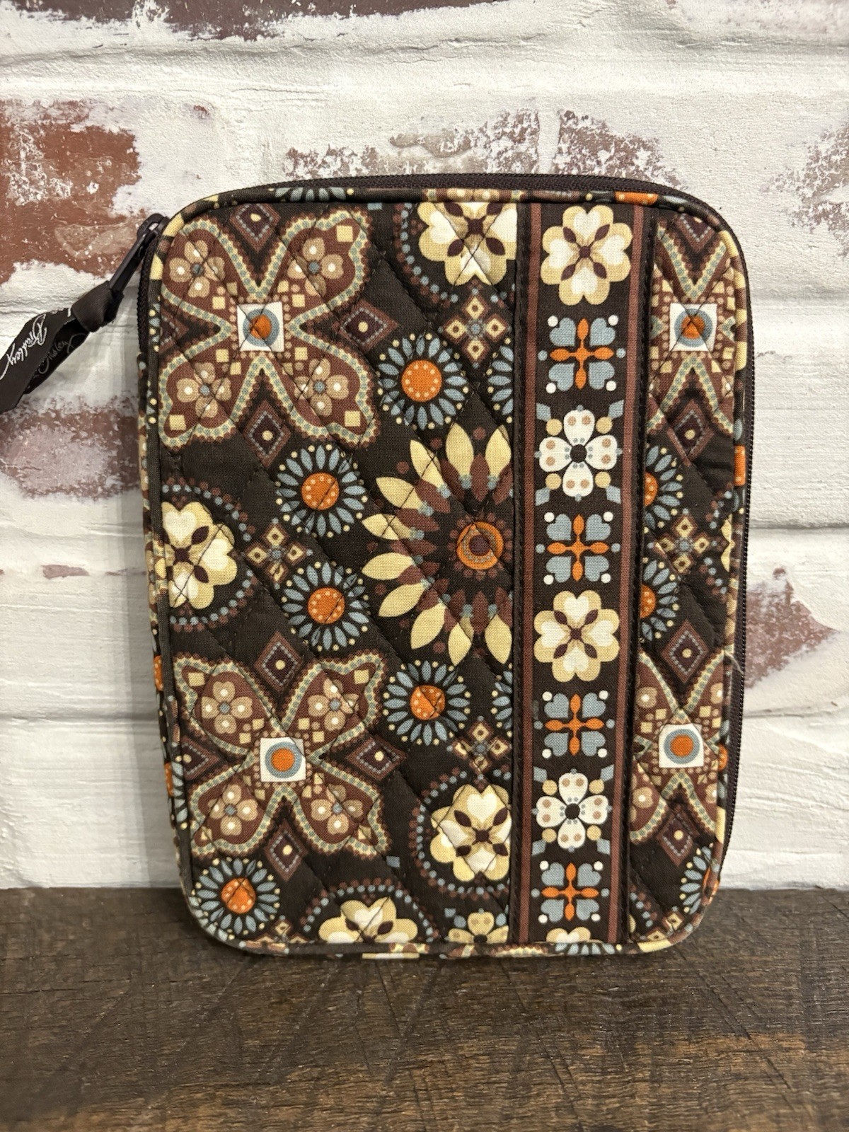 Vera Bradley Canyon Pattern Tablet Padded Sleeve Quilted 9” x 7” Style Protect