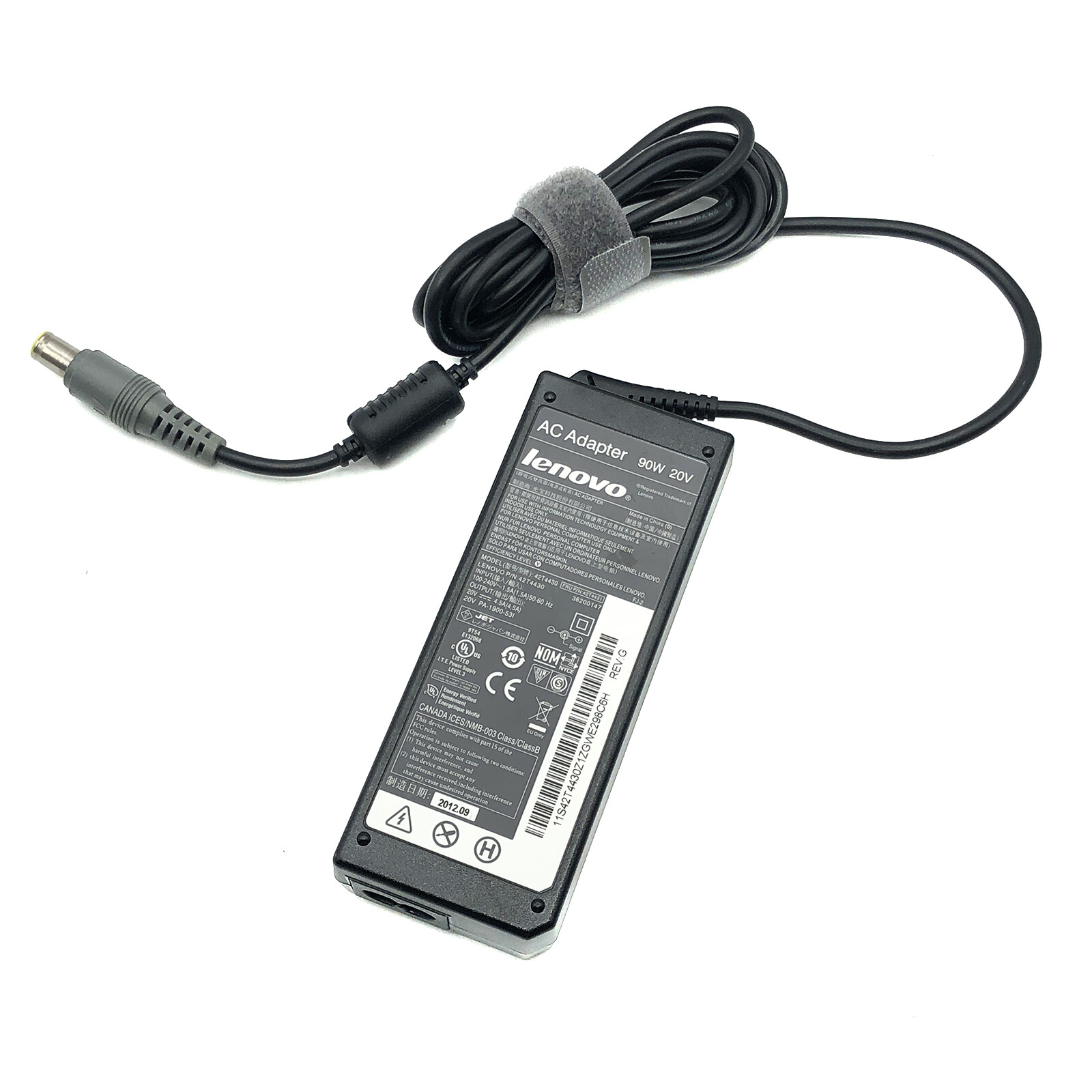 Genuine Lenovo AC/DC Adapter 90W Laptop Thinkpad L420 L430 L520 L530 n/PC