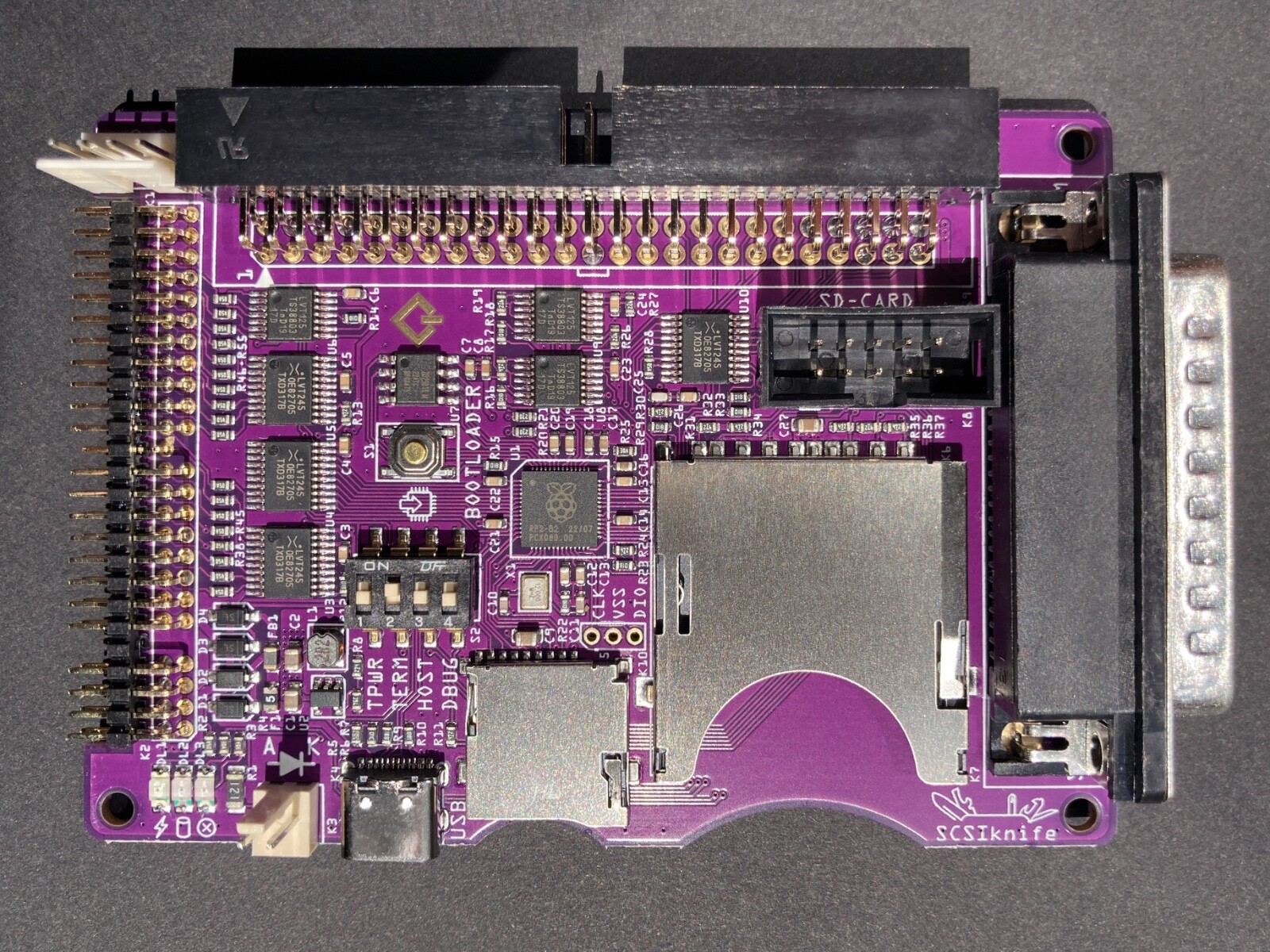 SCSIknife multi - ZuluSCSI™ & BlueSCSI compatible SCSI hard drive Emulator