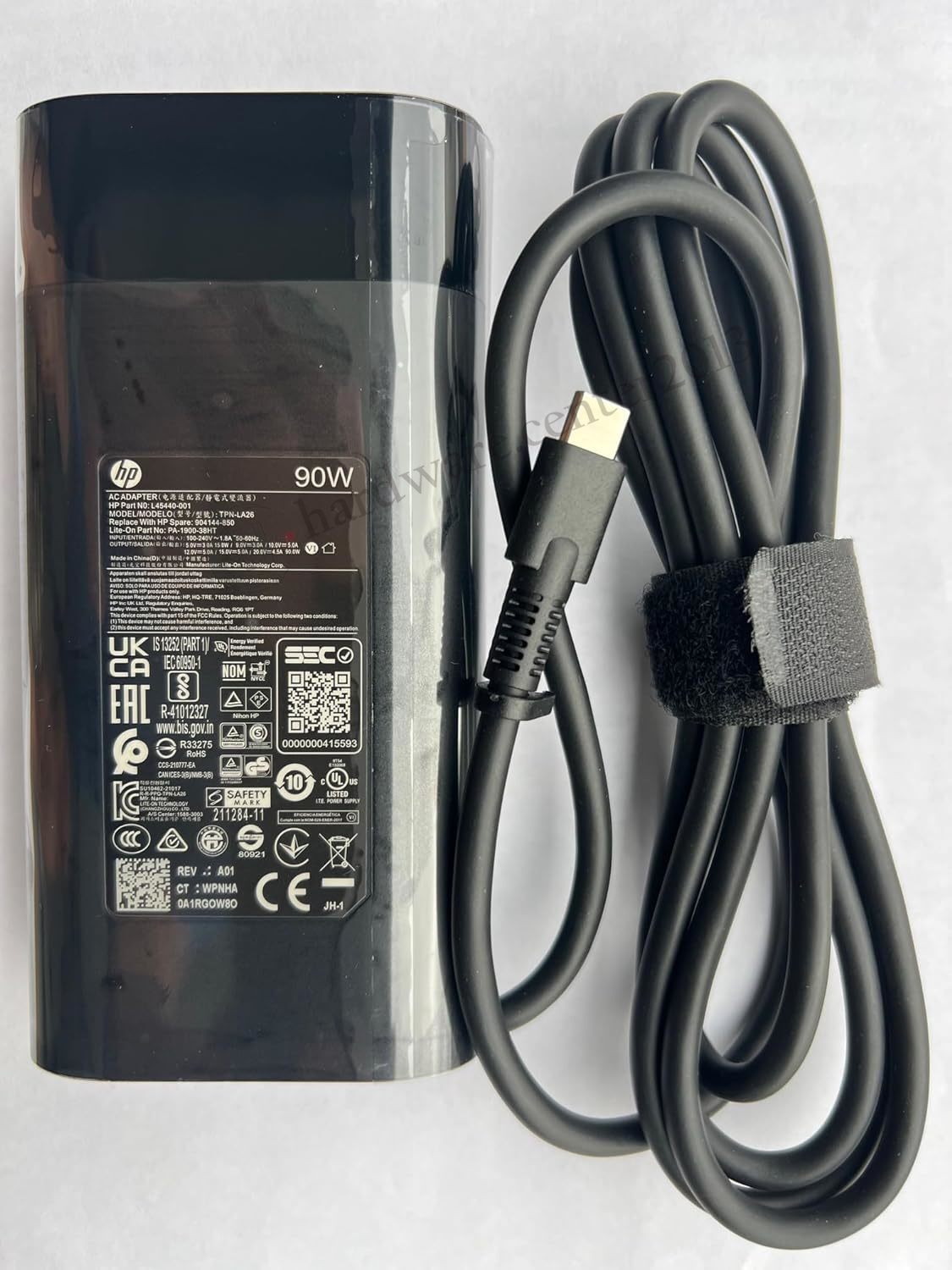 Original 90W USB-C AC Adapter Charger For HP Pavilion Plus Laptop 14-eh0097nr