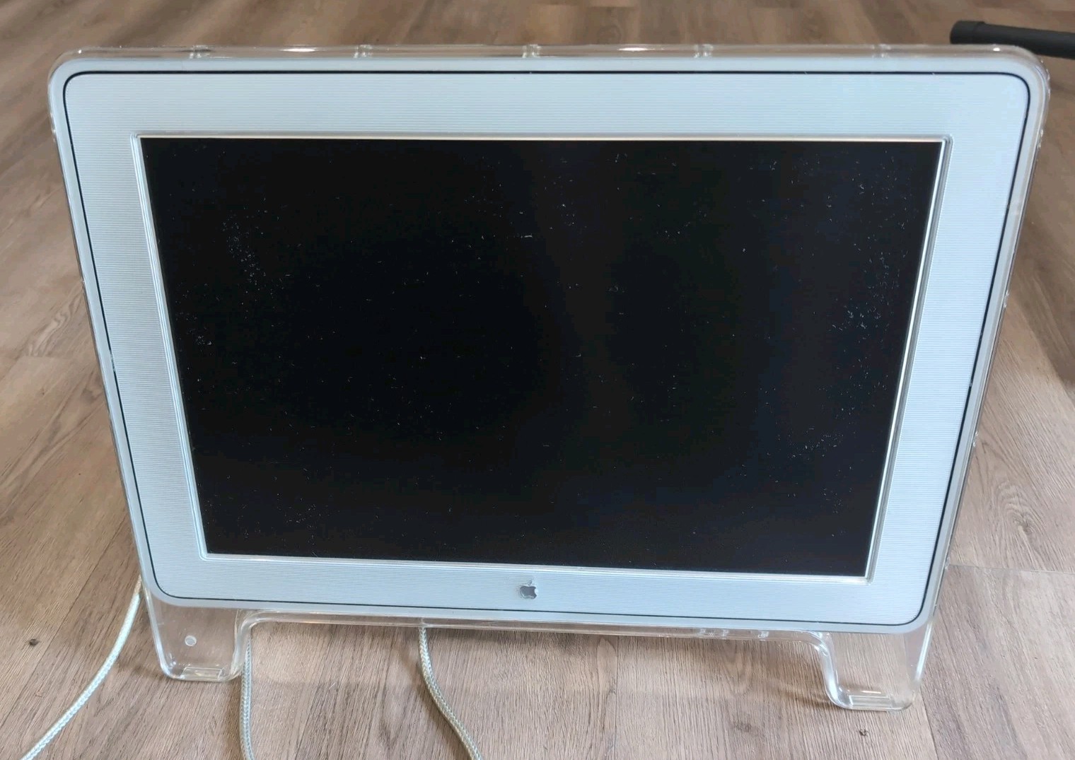 2000 Apple Cinema Display 22” M8149 ADC Monitor-Clear Acrylic-Untested-Parts