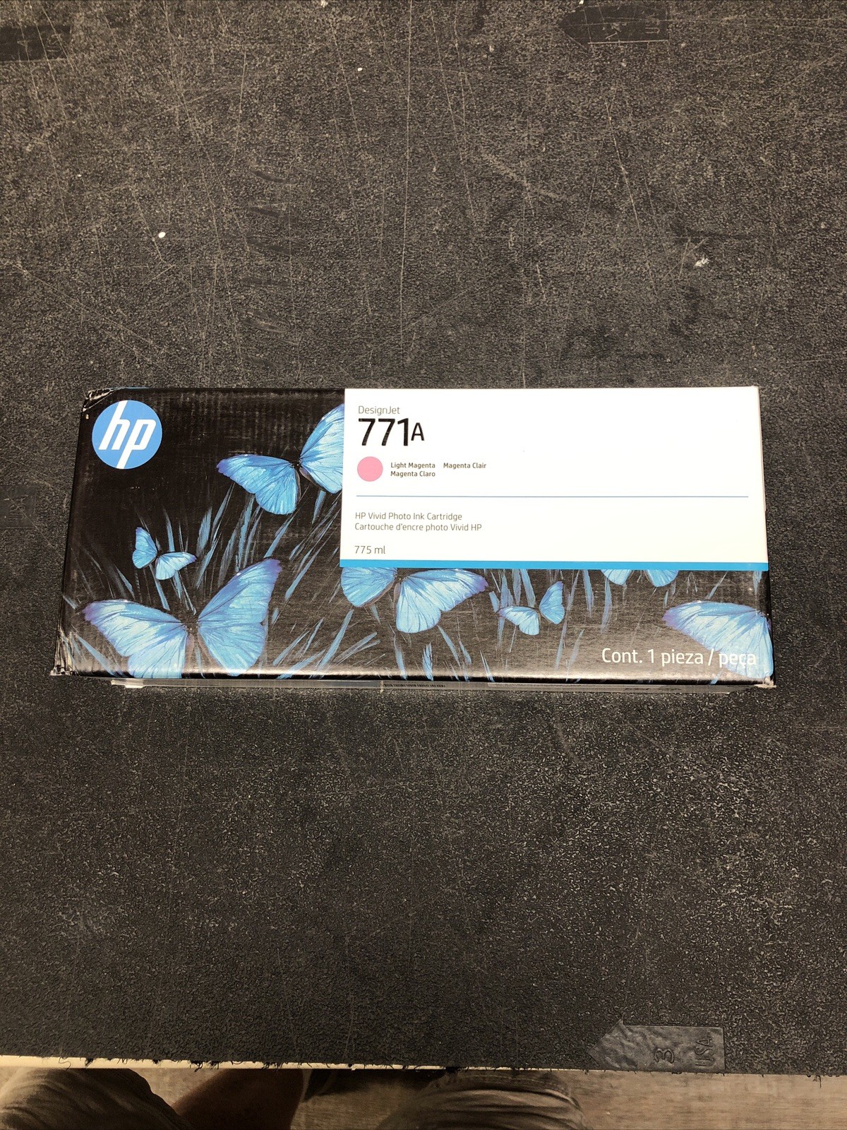 Genuine HP B6Y19A 771A Light Magenta Original Ink Cartridge   October 2026 