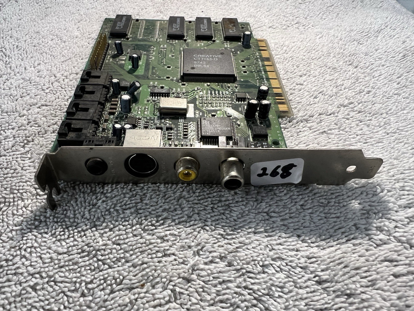Creative Labs CT7160 DVD MPEG-2 Hardware Decoder PCI Card CT7165-D Accelerator