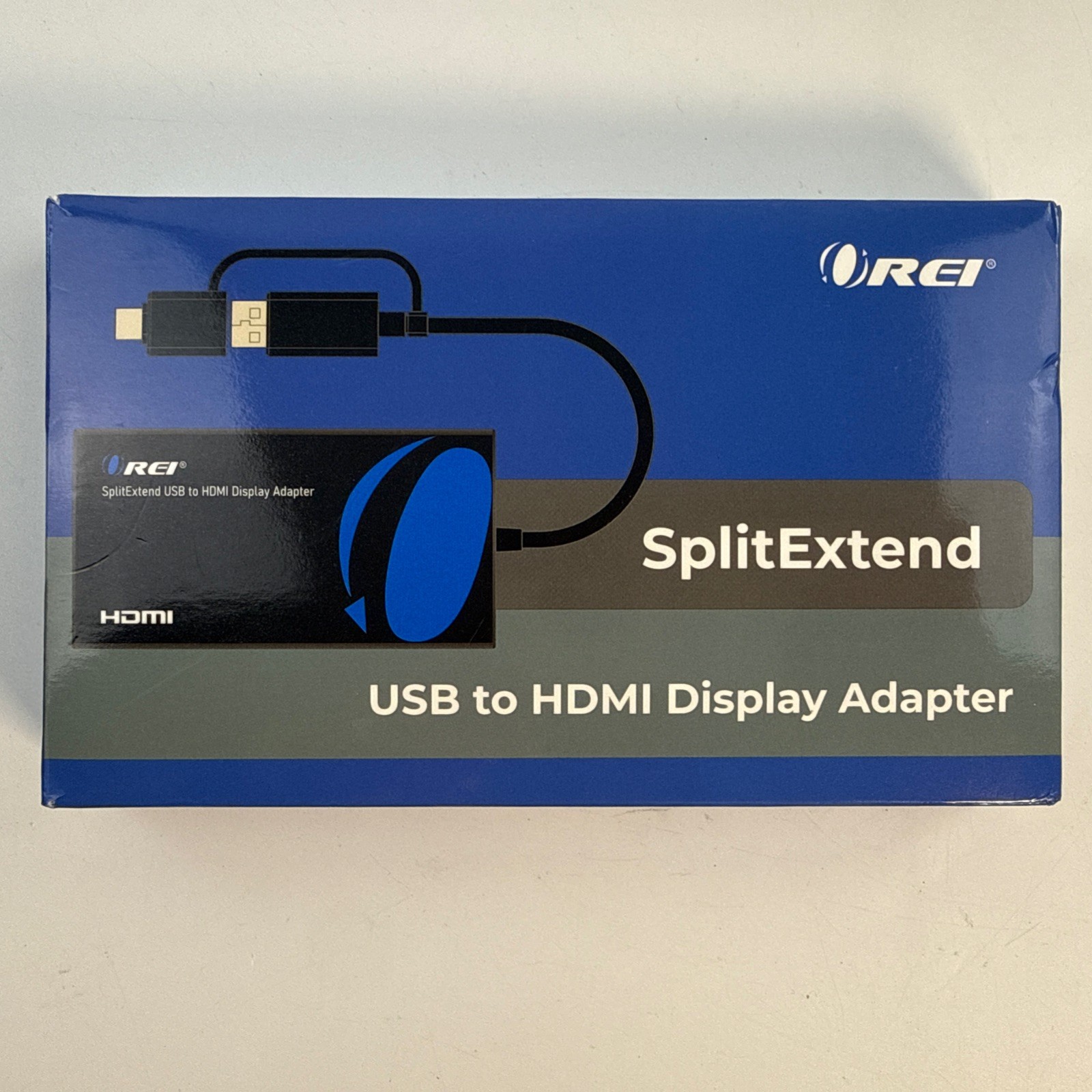 OREI SplitExtend HDMI Splitter for Dual Monitor Display, 4K@30Hz, USB-C & A