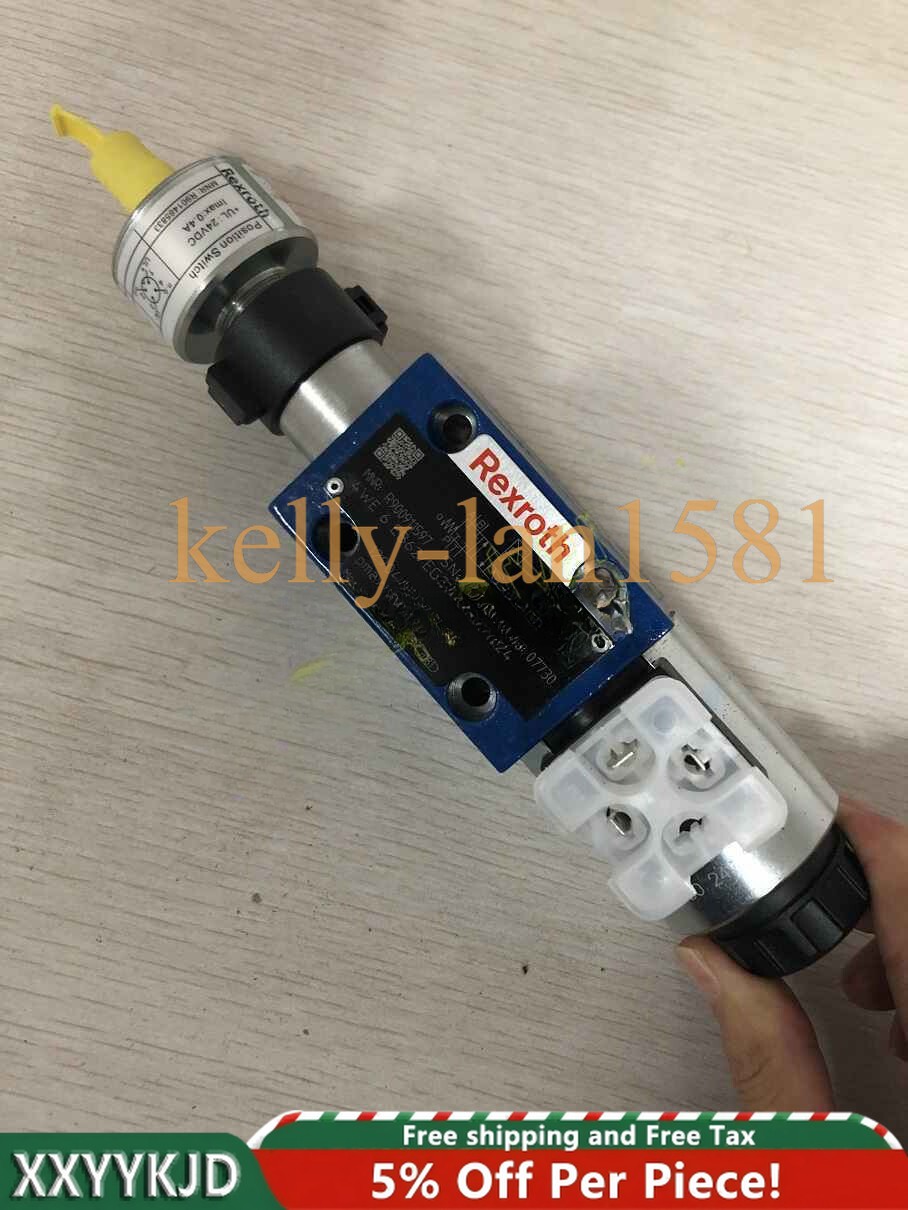 100% Test ONE NEW 4WE 6 EB62/EG24K4QM0G24 R900911597 (by DHL or Fedex )