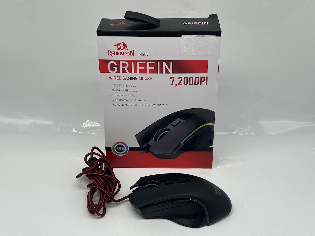 Redragon MCM607 GRIFFIN Wired RGB Gaming Mouse