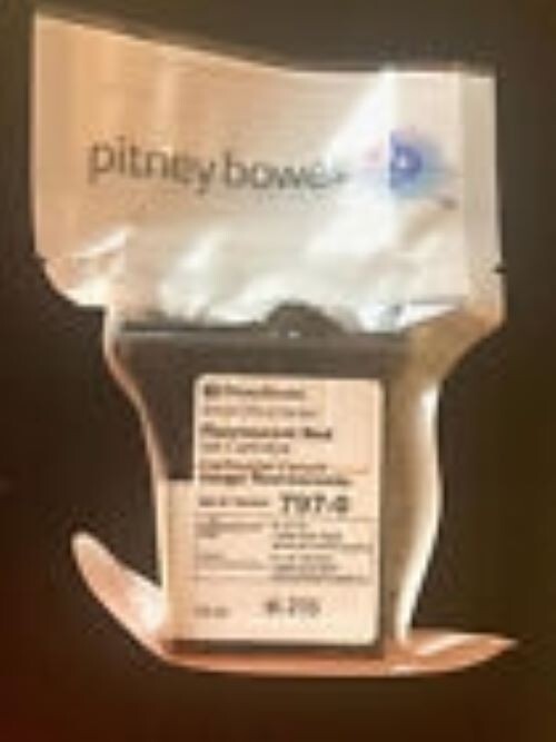 GENUINE PITNEY BOWES  797-0 RED INK K700 POSTAGE MAILSTATION SEALED BRAND NEW