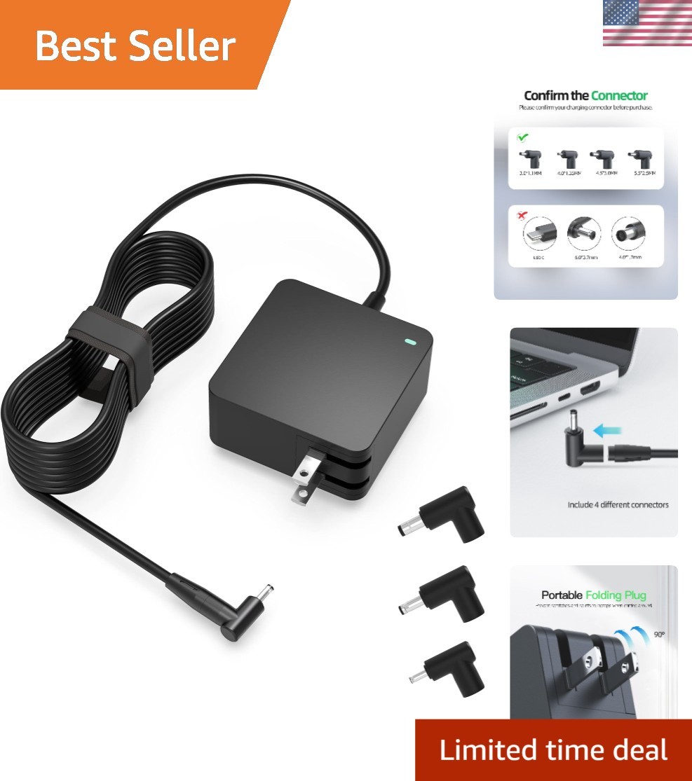 65W 45W 33W Charger Compatible with Asus Laptop