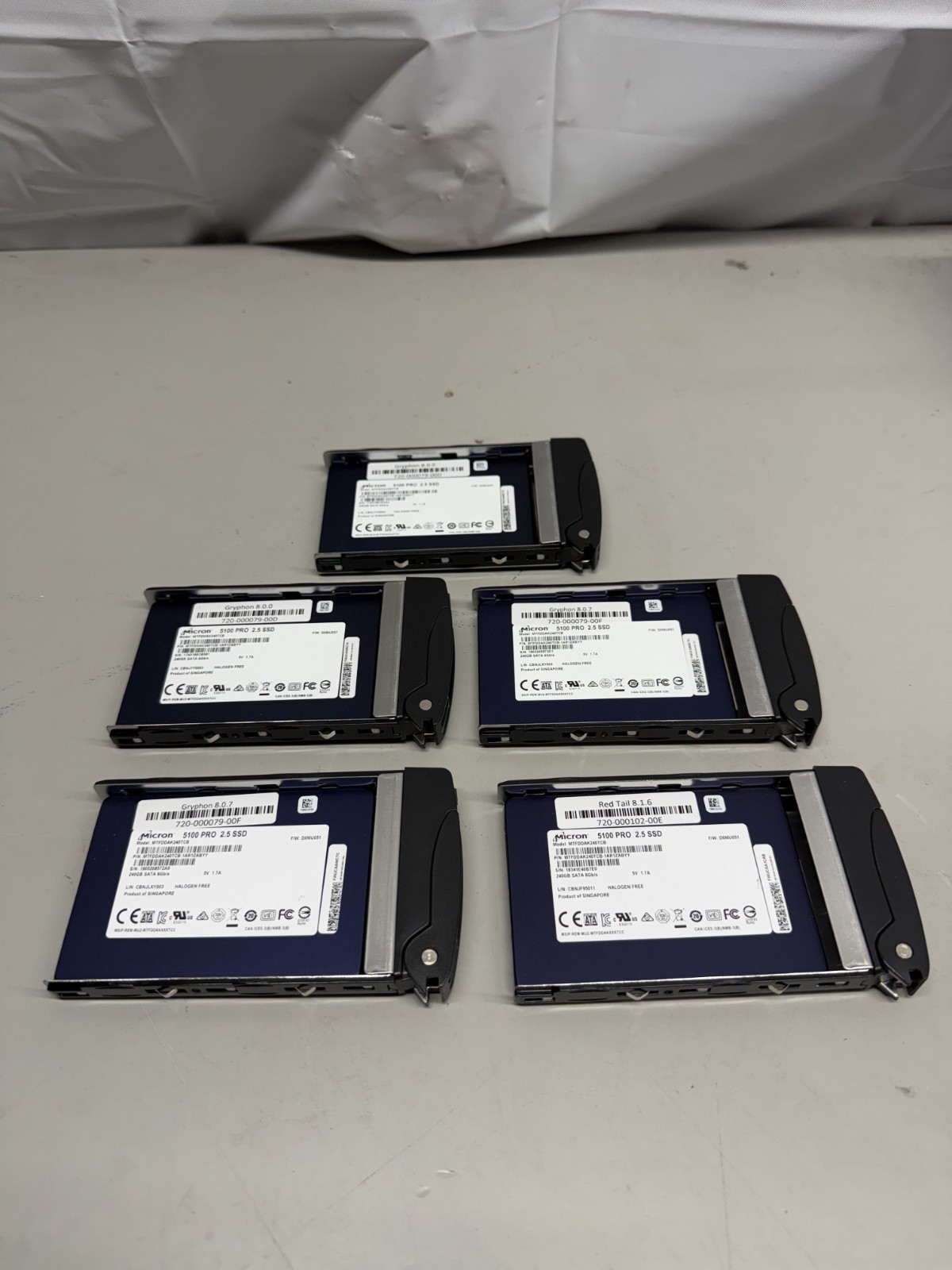 MICRON 5100 PRO 2.5 SSD 960GB SATA 6G/s MTFDDAK960TCB