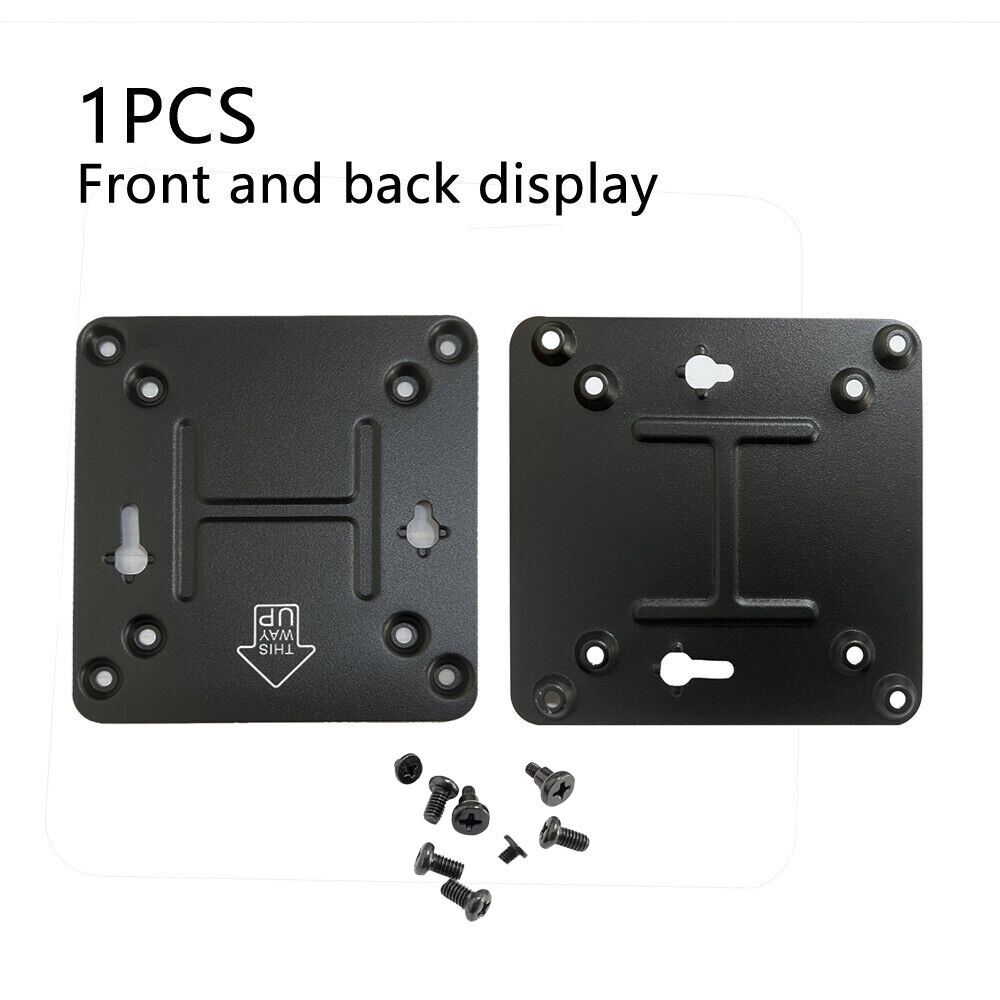 For Intel NUC 4/5/6/7/8/10/11/13th Vesa Mount Bracket Mounting Plate With Screws