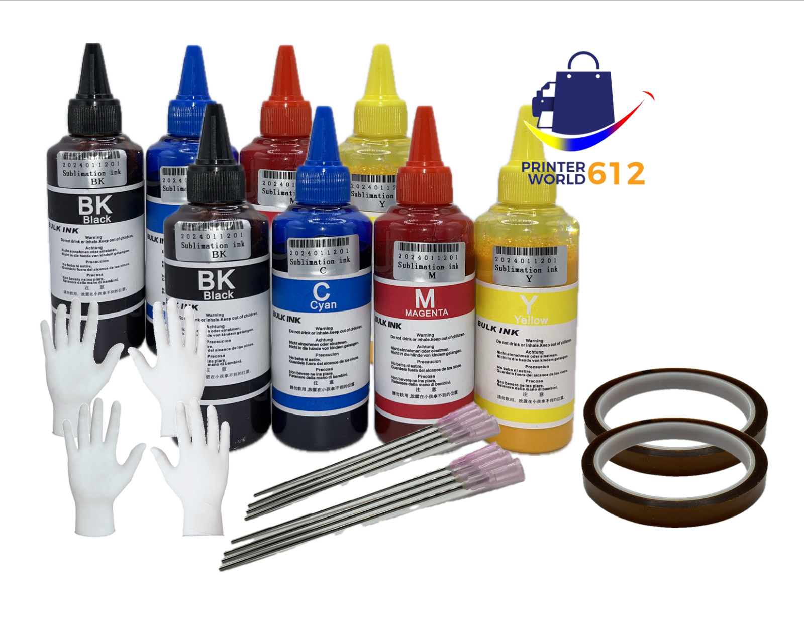 800ML Bulk Sublimation Ink for All Inkje ET-2720 2760 2800 2803 2850 4800 ET1500