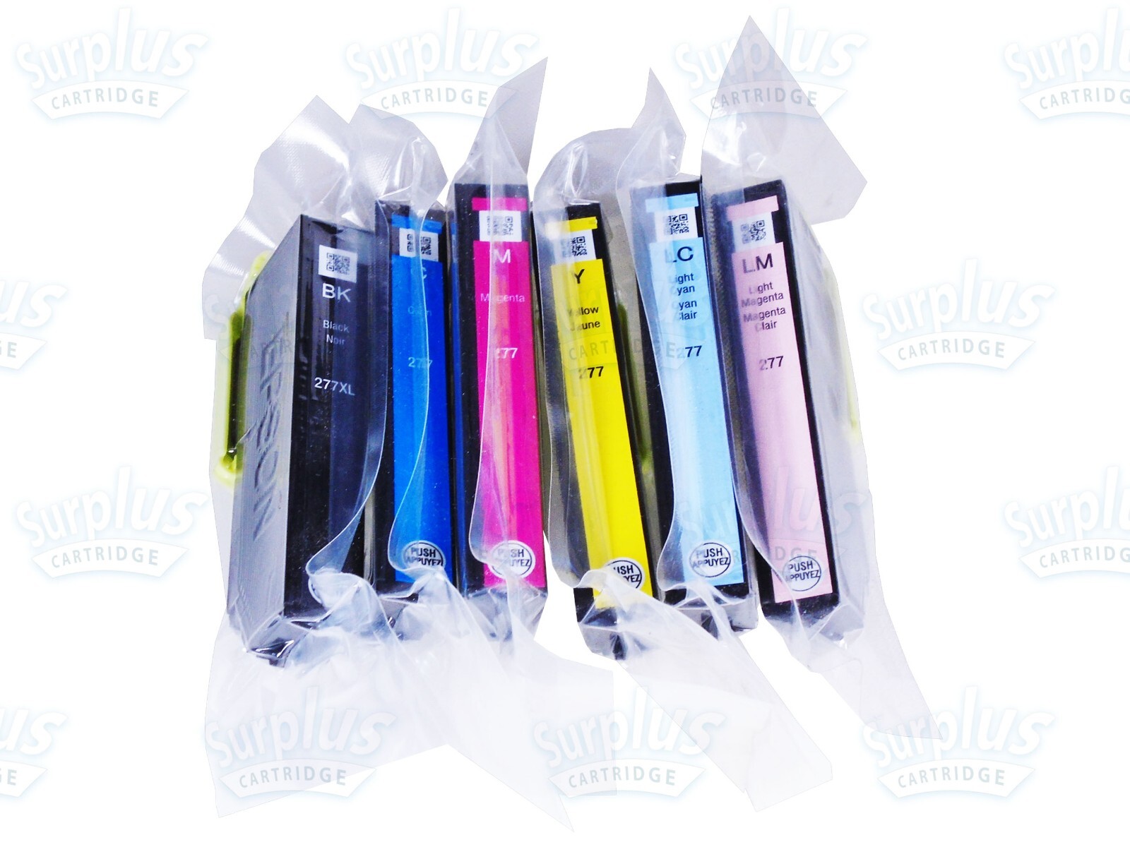 6pk Genuine Epson 277XL Black&277 Standard Color XP750 XP850 XP960 (NOT Initial)