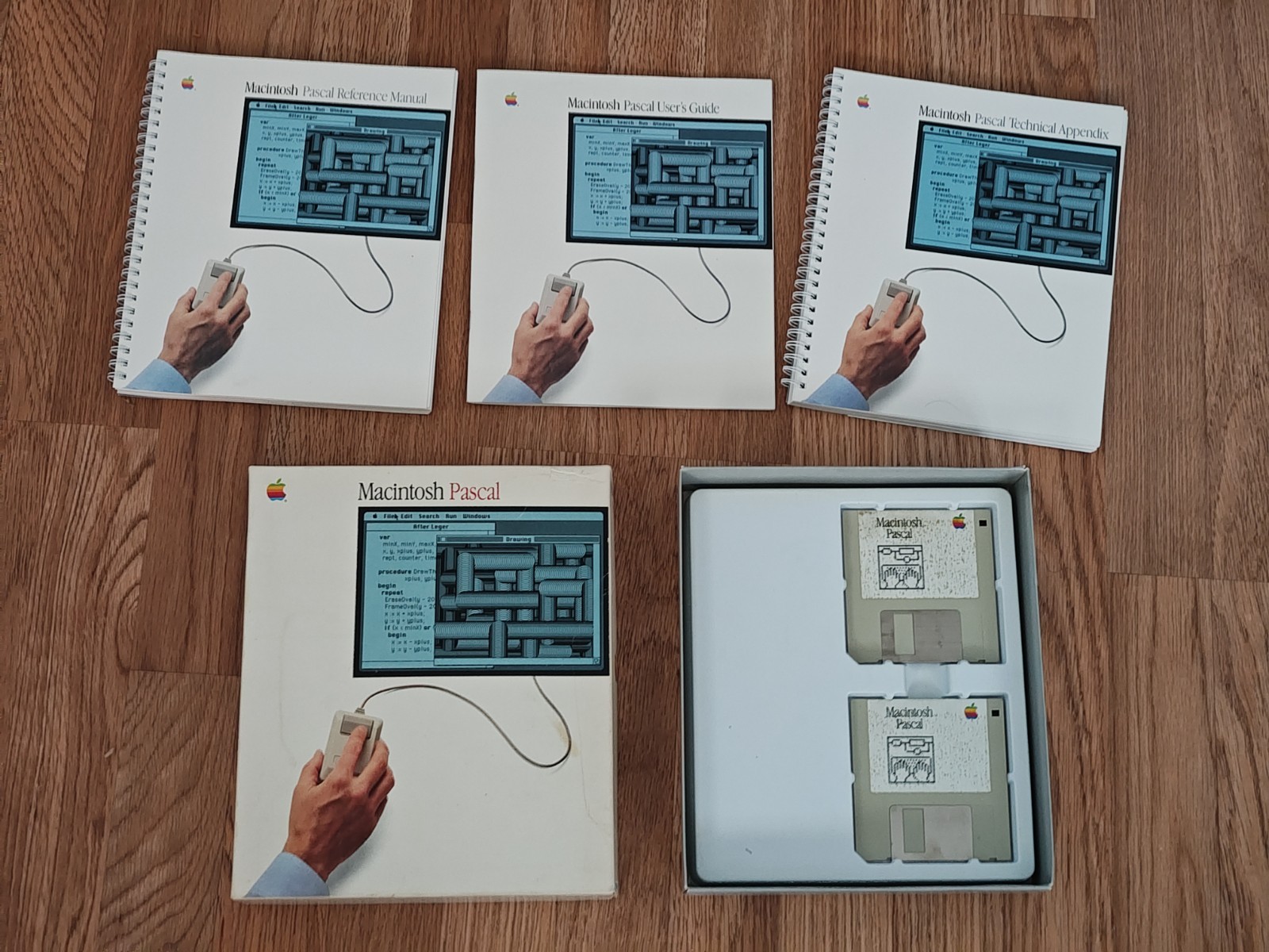 Vintage Macintosh Pascal Apple Computer Software 1984 Sold As Is
