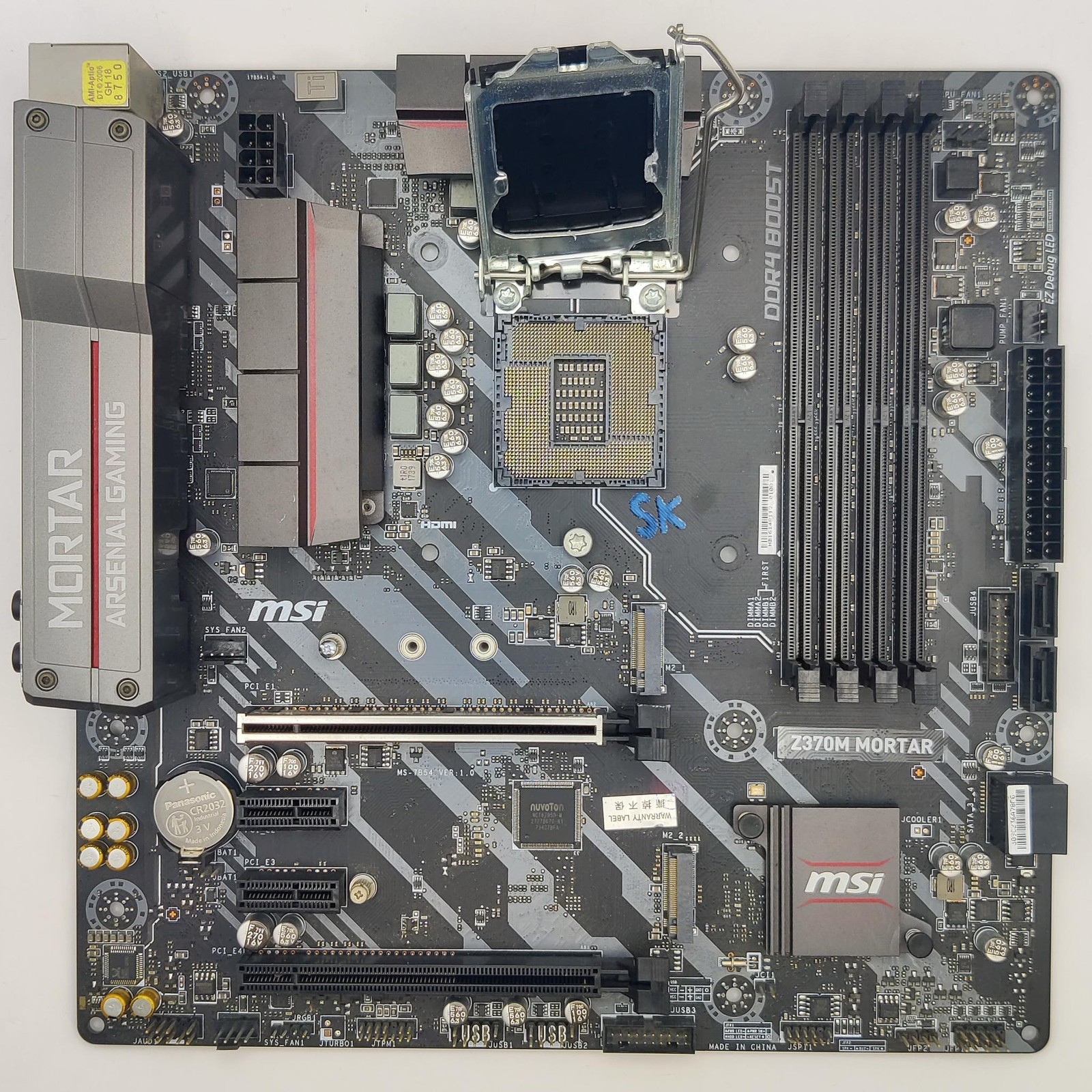 MSI Z370M Mortar Motherboard