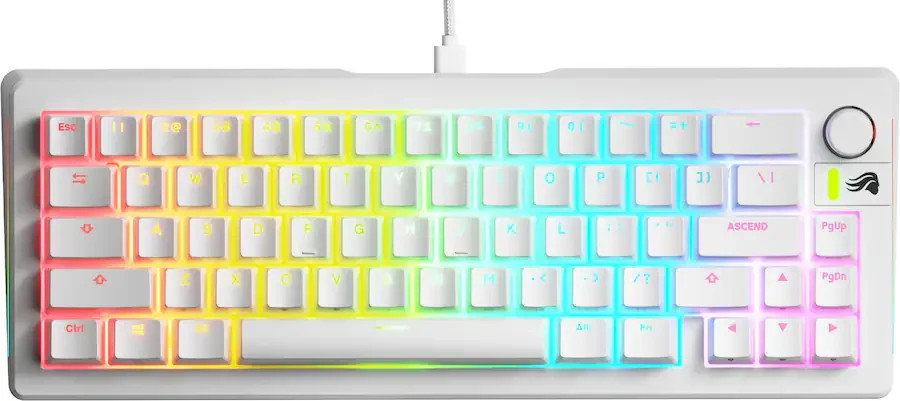 Glorious GMMK 3 65% Wired Mechanical Linear Switch Gaming Keyboard