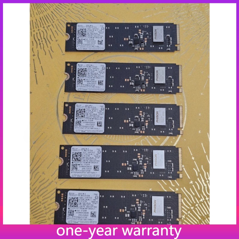 Micron 2550 512GB M.2 2280 PCIe 4.0 NVMe SSD
