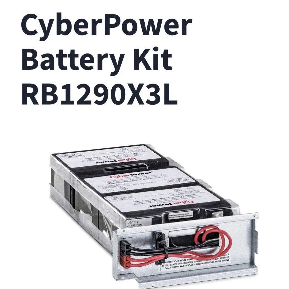 CyberPower RB1290X3L UPS Replacement Battery Cartridge 12V 9Ah Rackmount - NEW