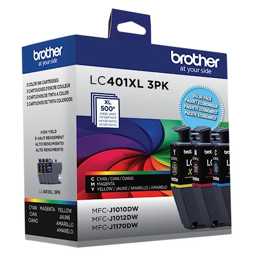 CYAN/MAGENTA/YELLOW - BROTHER GENUINE 3PK HIGH YIELD 3-PACK COLOR -INK