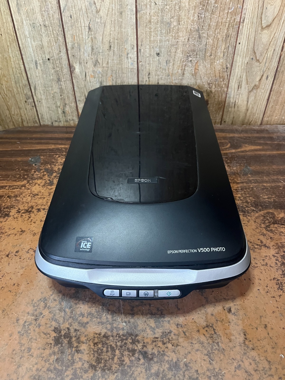 Epson Perfection V500 Photo Flatbed Scanner J251A -Tested