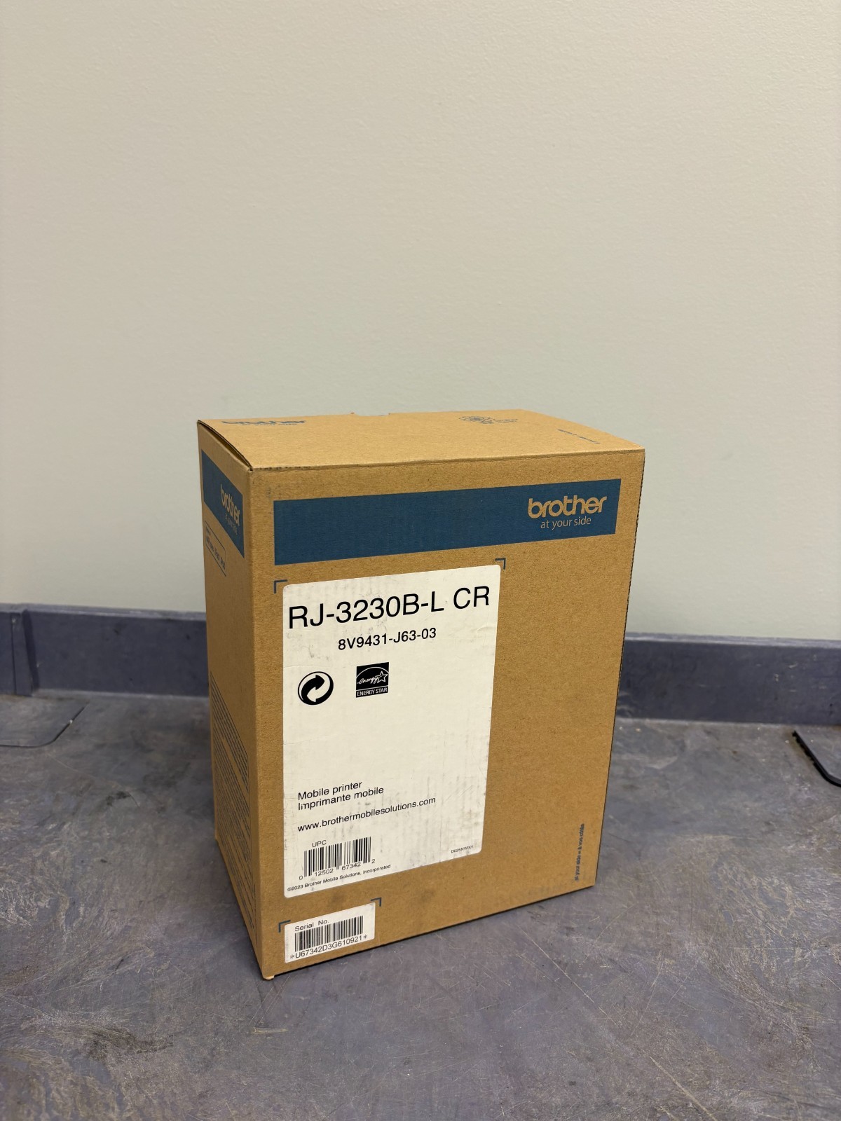 Brother RJ-3230B-L CR RuggedJet Printer