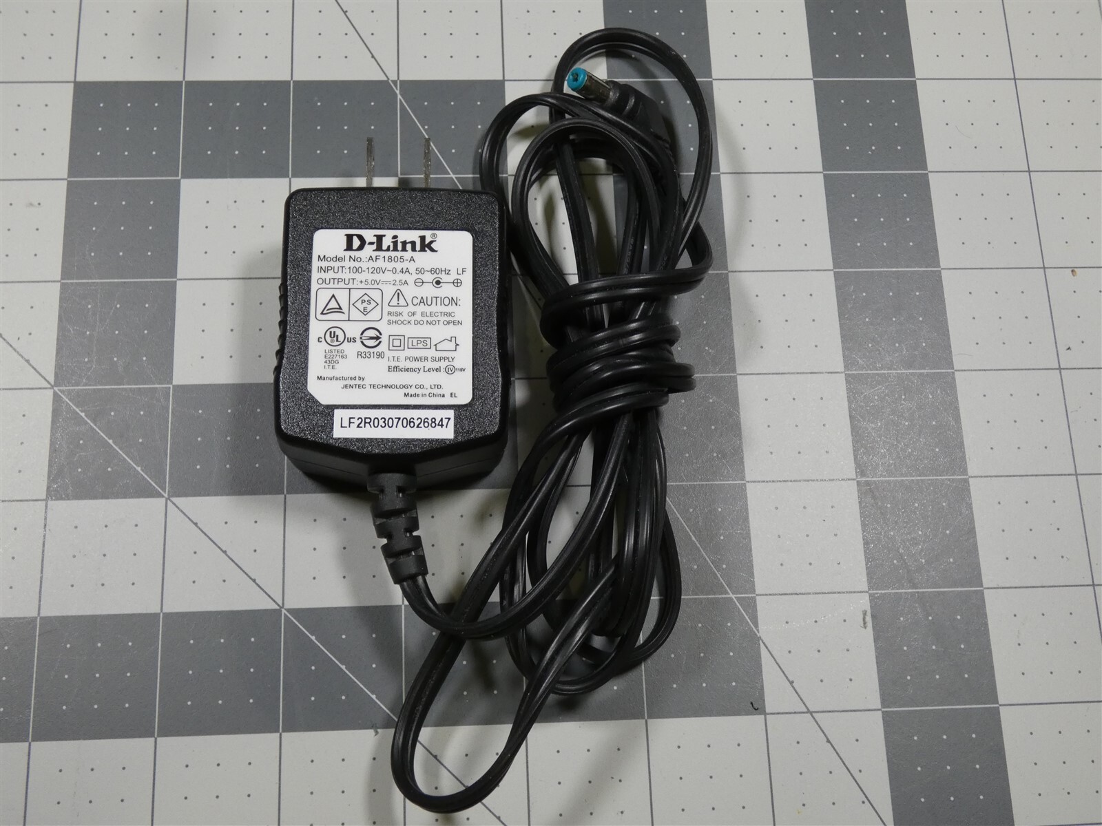 Jentec D-Link Gamer Lounge DGL-4300 Router Power Supply AC Adapter AF1805-A