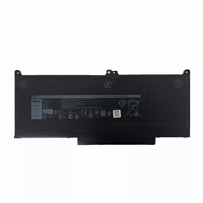 Genuine MXV9V Laptop Battery For Latitude 5300 5310 2-in-1 Series 7300 7400 60Wh