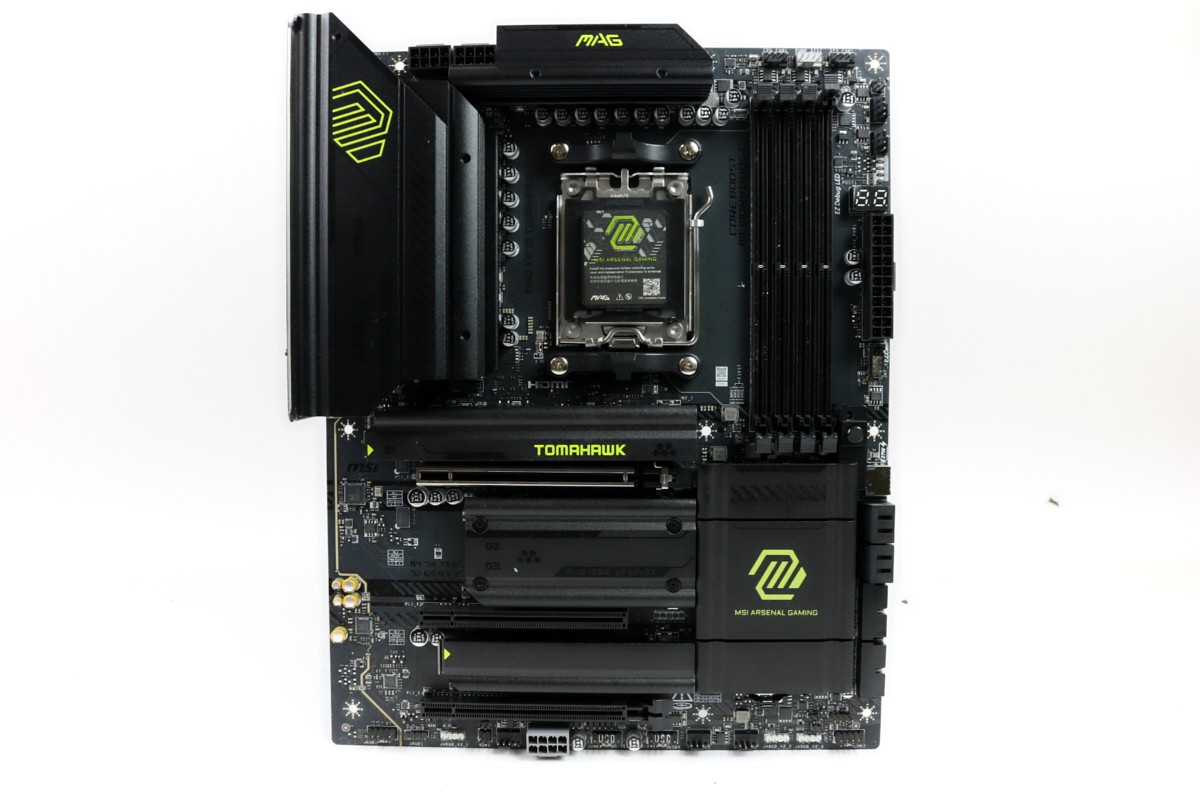 *Read Desc* MSI MAG X870 Tomahawk WiFi AM5 Motherboard - M9, Bent Pins