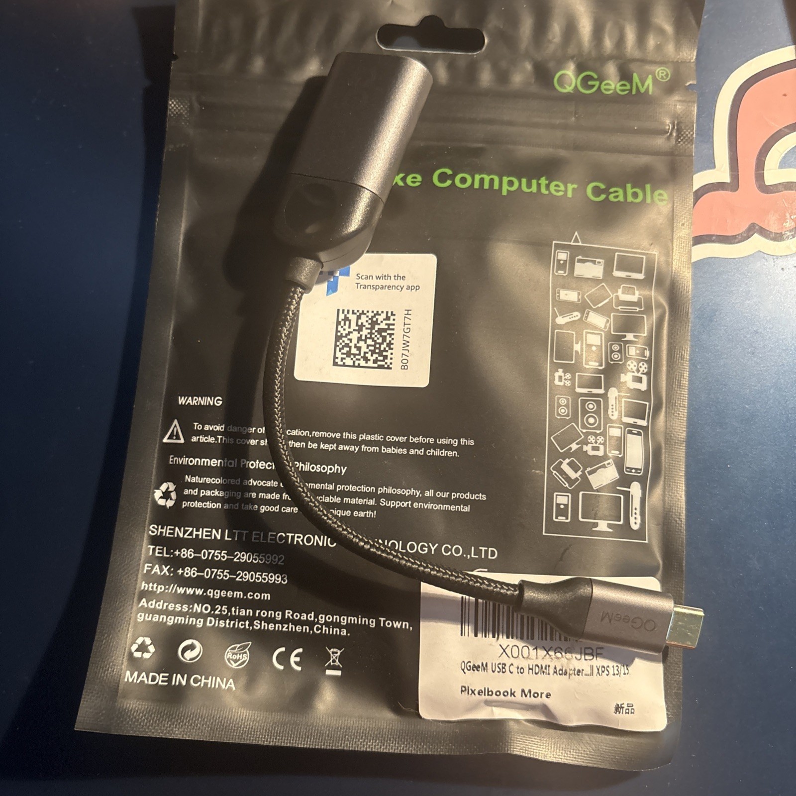 Qgeem Usb C To HDMI Adapter