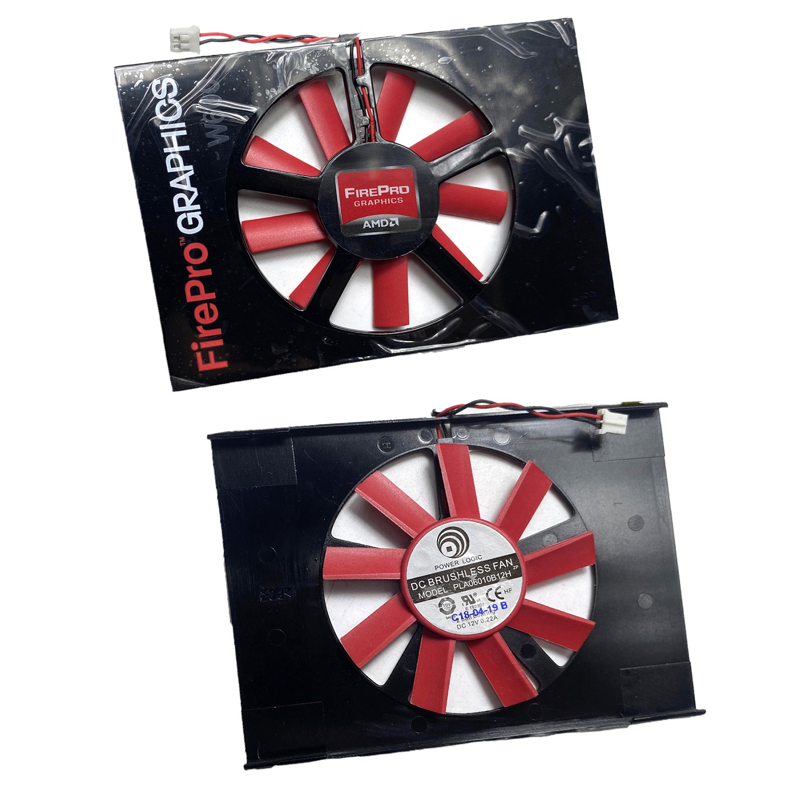 Cooling Fan for SAPPHIRE AMD FirePro W600 Graphic Card Heat Sink Cooler Fan Set